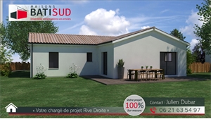 maison à la vente -   33910  SAVIGNAC DE L ISLE, surface 95 m2 vente maison - UBI421367035